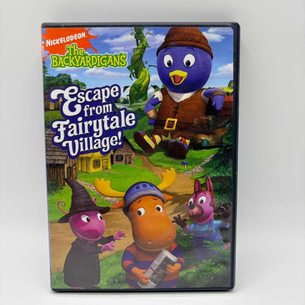 Nickelodeon DVD The Backyardigans Escape from Fairytale Village Kids Animation